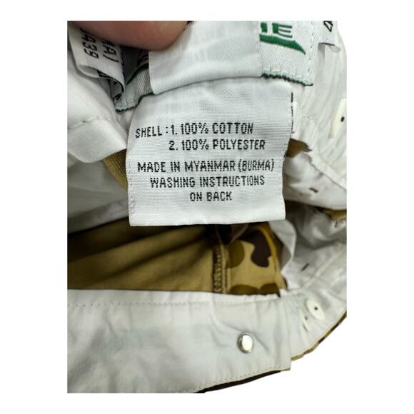 Vtg Mount'N Prairie Duck Camo Brush Pants Mens Sz 46x30 Brushbuster II Hunting - Picture 7 of 8